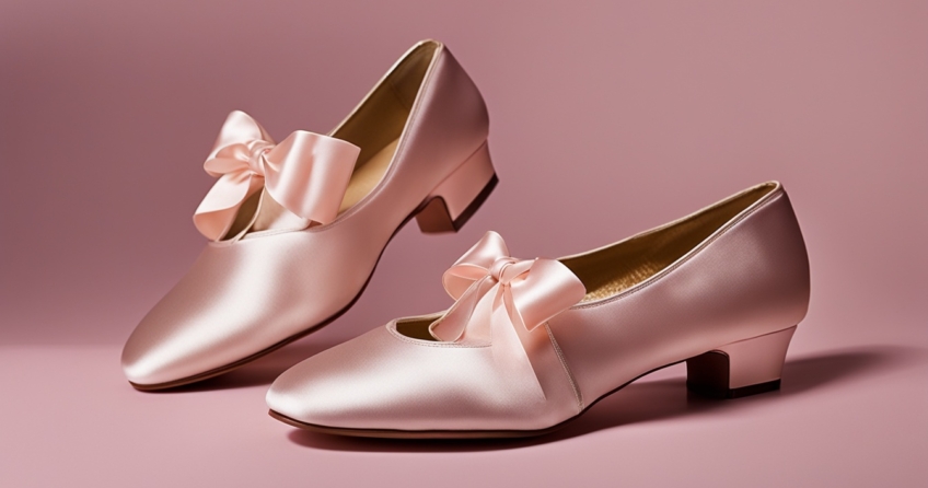 Satin Tanzschuhe Pflege